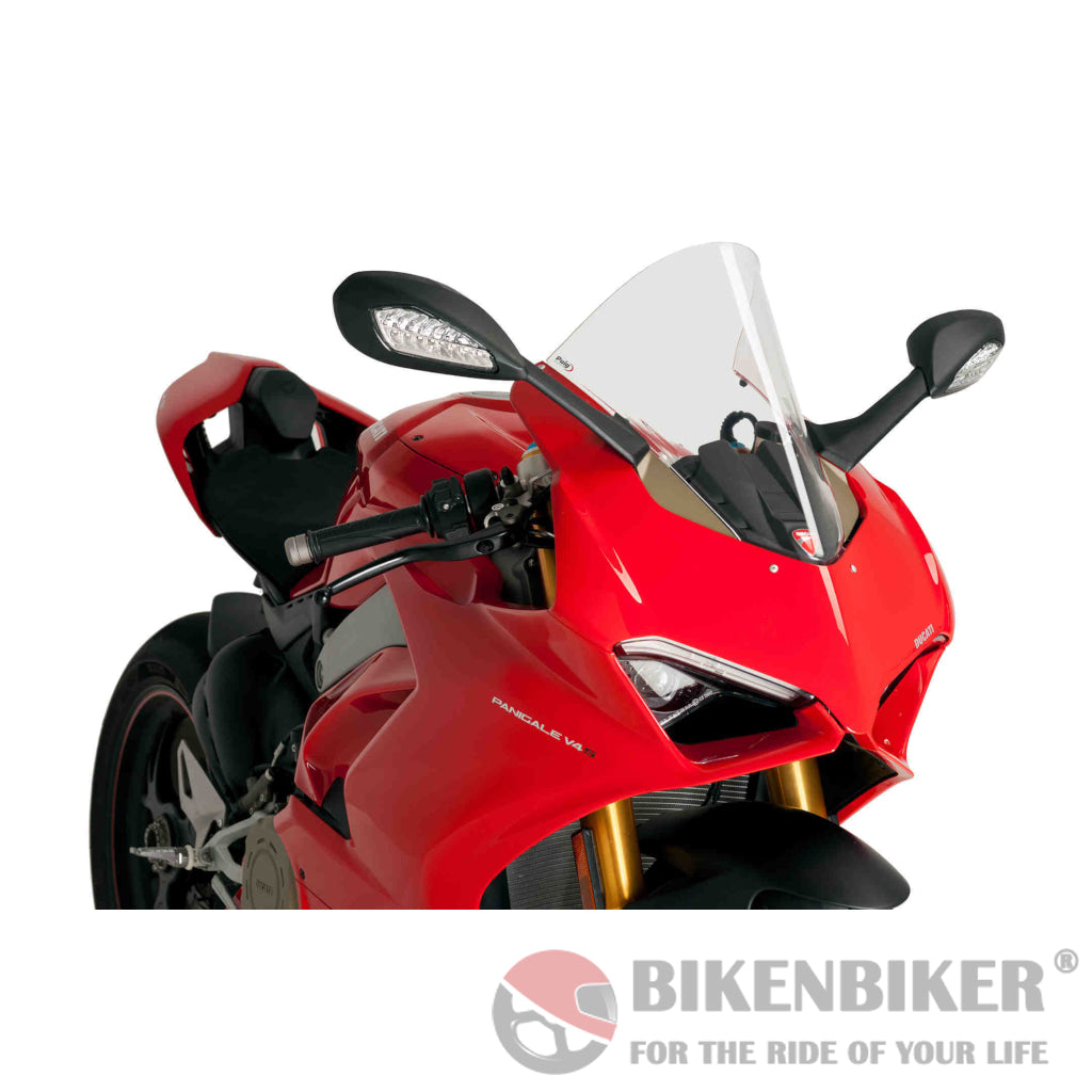 Racing Screen For Ducati Panigale V4 2018 - Puig Clear