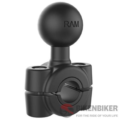 Ram Mounts Base - Torque 3/8 5/8 Diameter Mini Rail With 1 Ball Ram Accessory