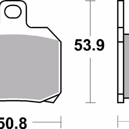 Rear Brake Pads Sintered - 07Bb20Sp Brembo