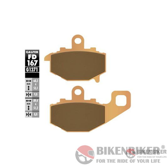 Sintered Street Rear Brake Pads-Fd167G1371-Galfer Pads