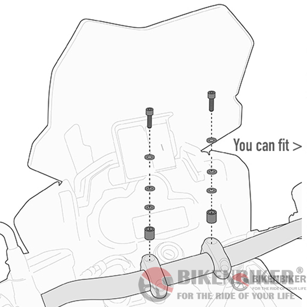 Specific Kit To Mount The S900A Smart Bar Or S901A - Givi Gps