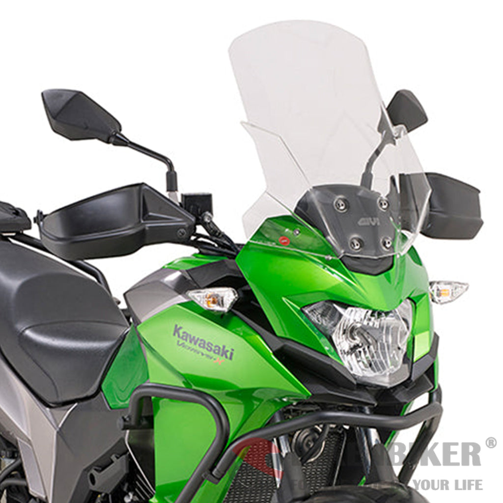 Specific Screen Transparent For Kawasaki Versys X-300 (2017-2019) - Givi Windscreen