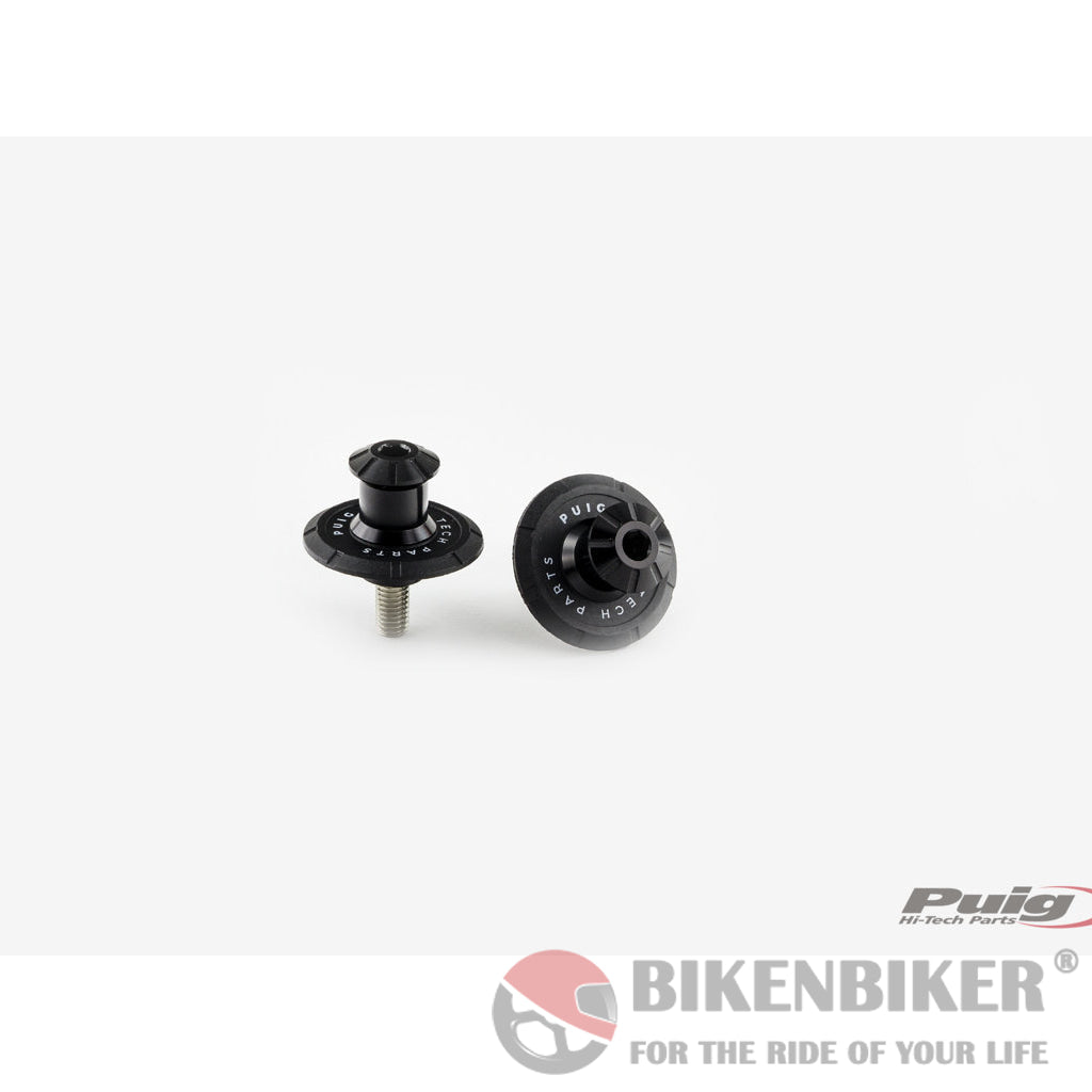 Spool Slider Pro For All Bikes-Puig Black Spool Slider