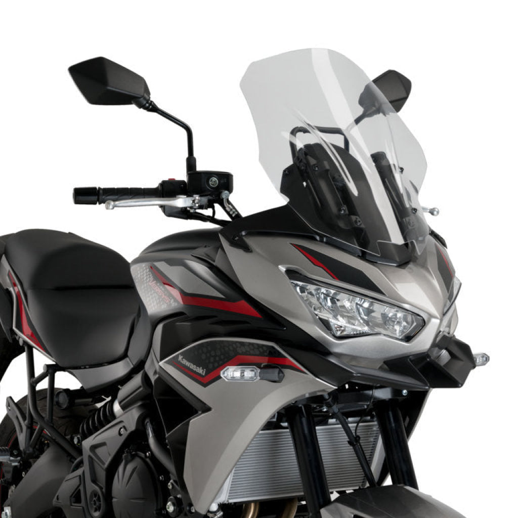 Touring Screen For Kawasaki Versys 650 (2023) - Puig Clear Windscreen