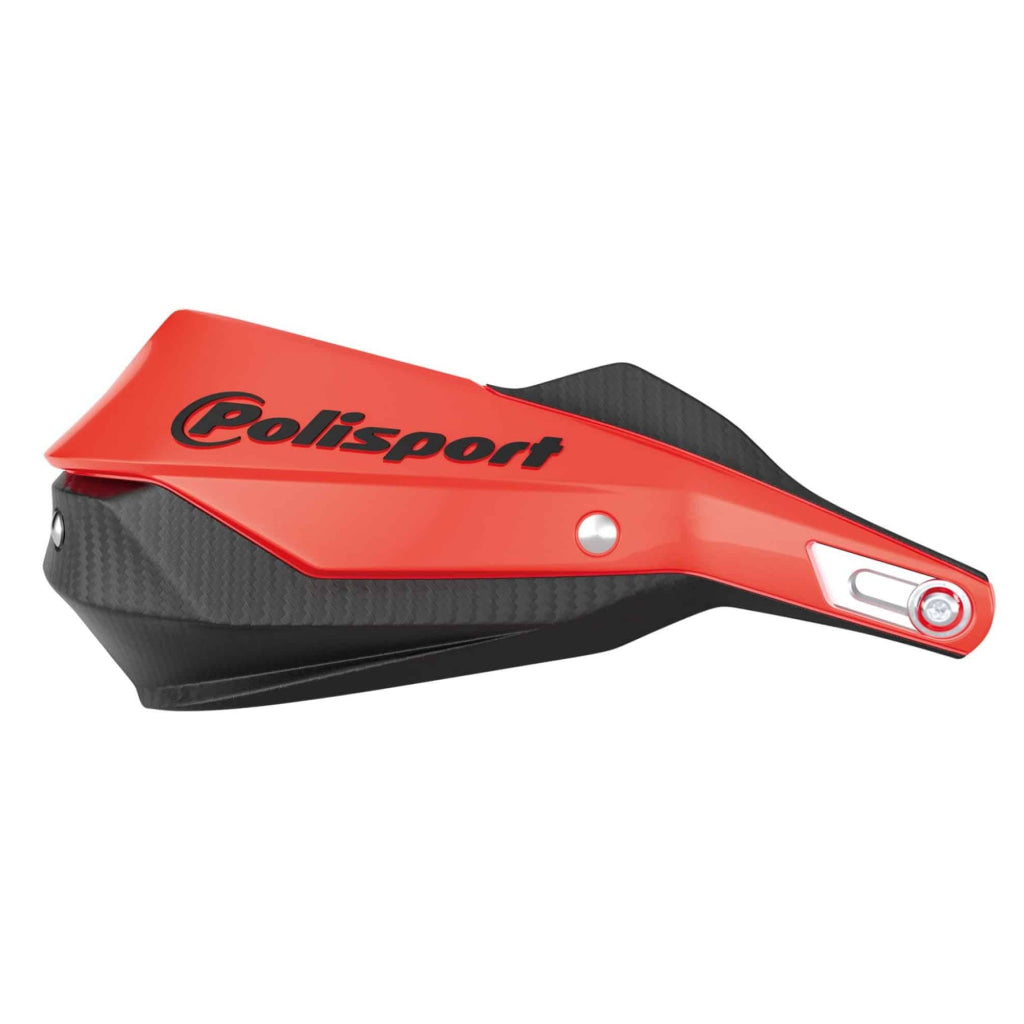 Trail Blazer Handguards - Polisport Red/Black Hand Guards