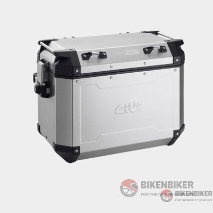 Trekker Outback 48 Side Cases Silver - Givi Case