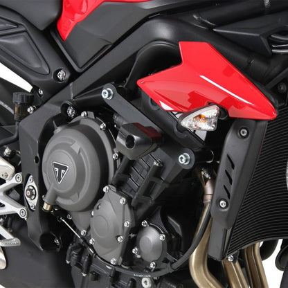 Triumph Street Triple 765 Protection - Crash Pads Hepco & Becker