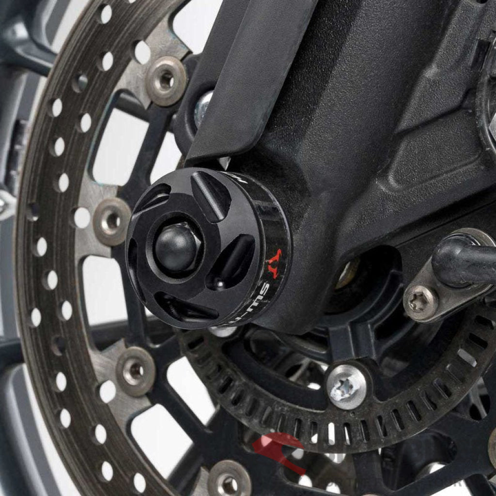 Triumph Tiger 900/Explorer 1200 Protection - Front Fork Sliders Sw-Motech Front Fork Bobbins