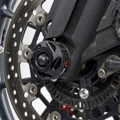 Triumph Tiger 900/Explorer 1200 Protection - Front Fork Sliders Sw-Motech Front Fork Bobbins
