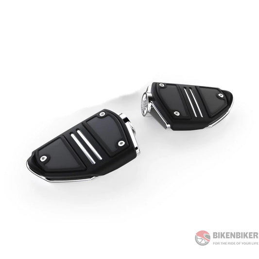 Twin Rail Footrest For Goldwing Black - Goldstrike Accessories