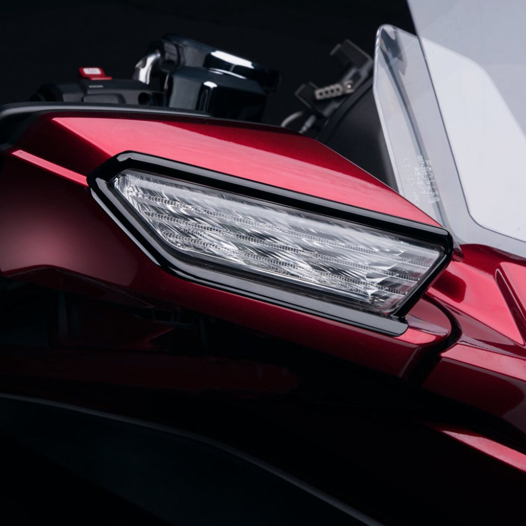Twinart Mirror Surround - Honda Goldwing Ciro Goldstrike Black Accessories