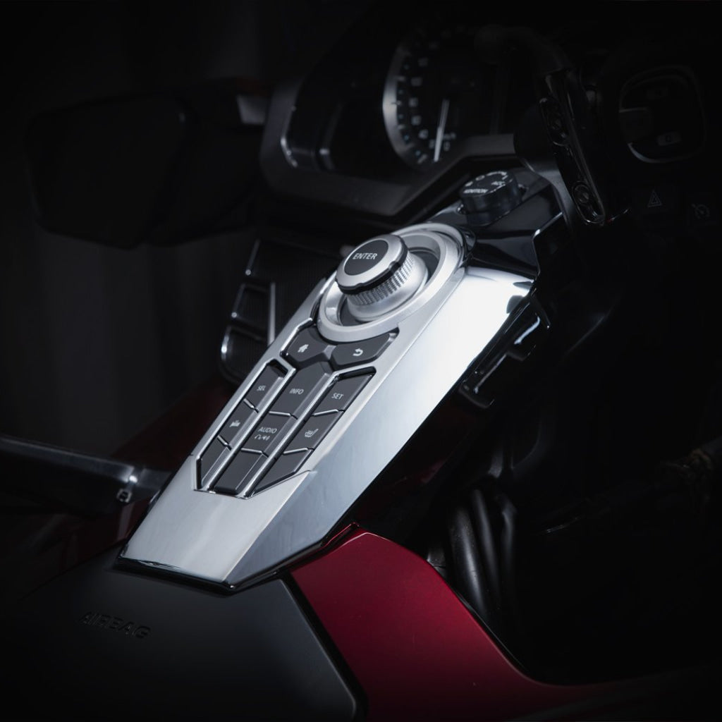 Twinart Switch Panel Cover - Honda Goldwing Ciro Goldstrike Accessories