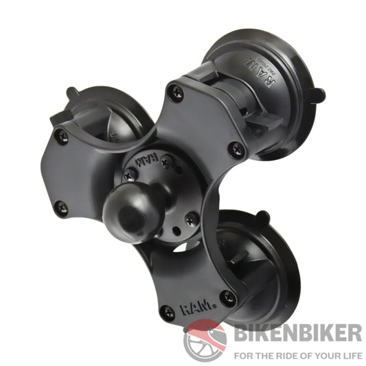 Twist-Lock Suction Cup Base Triple - Ram Mounts Ram Accessory
