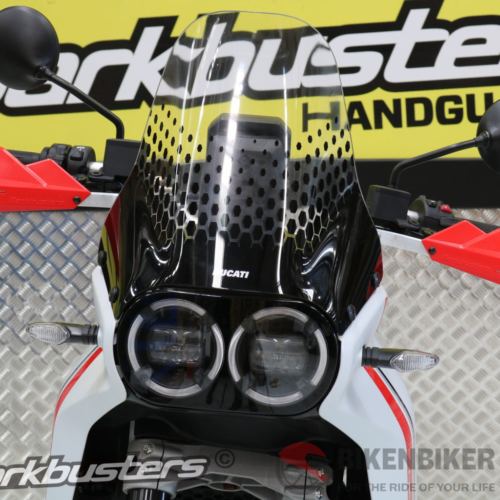 Two Point Handguard Hardware Mount - Ducati Desert X 2022+ Barkbusters Hand Guards