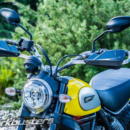 Two Point Handguard Hardware Mount - Ducati Scrambler (2015-22) Barkbusters Hand Guards