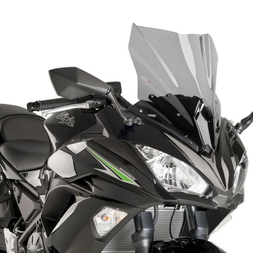 Windscreen For Ninja 650 (2017+) - Puig Smoked Windscreen