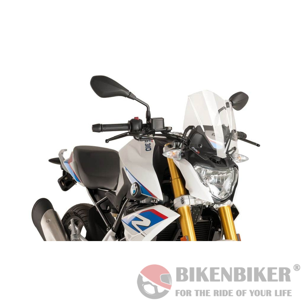 Windshield New Generation Sport For Bmw G310R 2016-Puig Clear Wind Shield