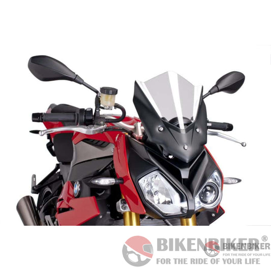 Windshield New Generation Sport For Bmw S1000R 2014-Puig Clear Wind Shield